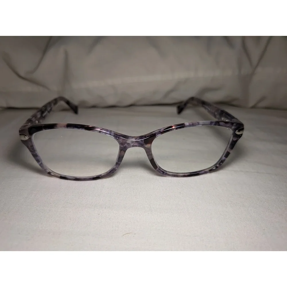Coach HC6065 5548 Eyeglasses Frame Women's Purple Tortoise Full Rim 51mm